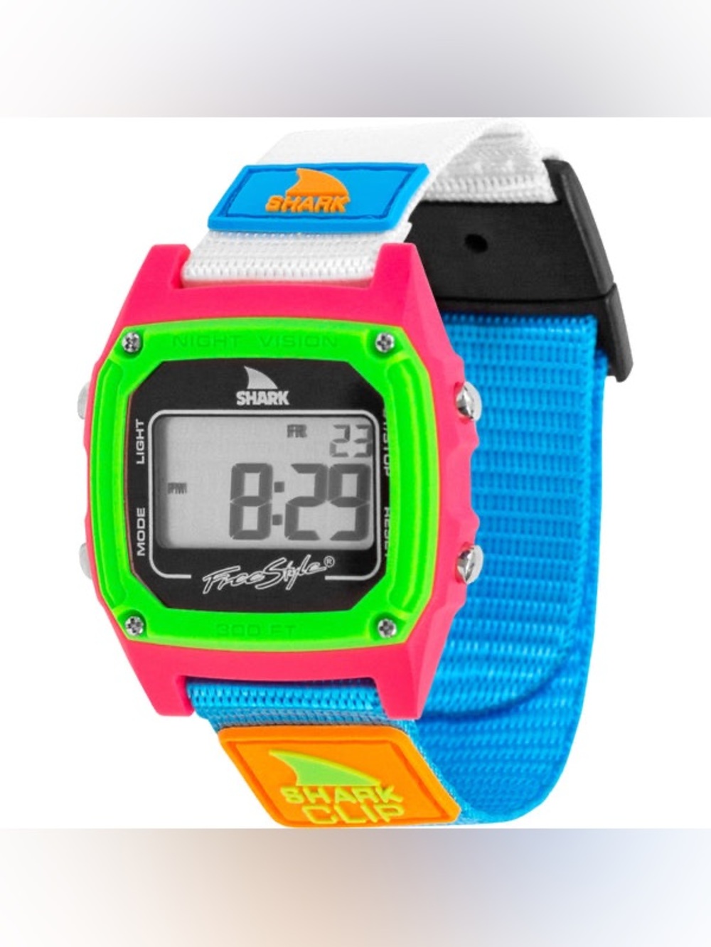Shark Watch with classic clip